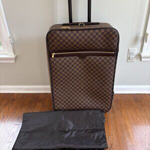Authentic Louis Vuitton Pegasus 70 damier ebene travel suitcase NEW MODEL